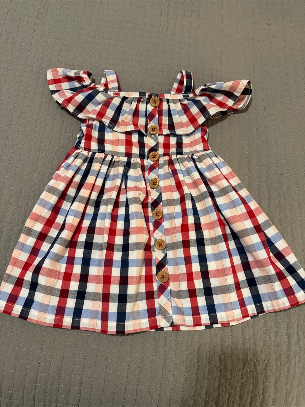 Plaid Summer Dress 2T